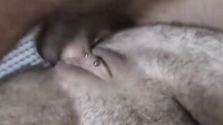FTM cutie deepthroats big cock before hard pussy pounding