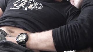 Stunning FTM cums loudly after long and kinky vibrator play