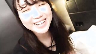 Japanese housewife Tomoko shows her oral sex skill