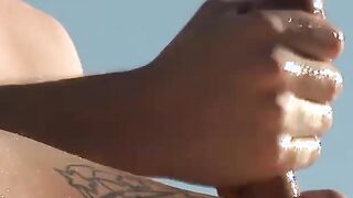 Bum drillers have wild fuck fest in the middle of nowhere