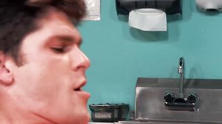 Doctor bareback explores patients tight eager asshole