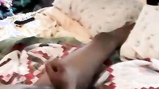 Horny Blaze shoots his sticky load of cum on Joes face