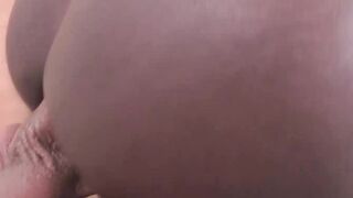 Beautiful ebony tbabe fingered and fucked by handsome stud