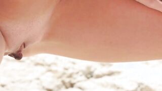 Adorable Edessa G teases with her nubile body in slow mo