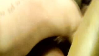 Nerdy tattoed gay dude drills deep big blacks man tight ass