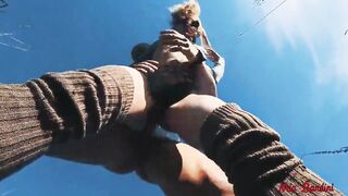 PASSIONATE BANGED! INTO THE FRESH AIR VOLUPTUOUS PICNIC WITH LONG DICK