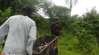 SOMEWHERE INTO NASARAWA THE ABOKI WITH SWAG, 2 SISTERS STOPPED ABOKI ON HIS WAY AND TOOK HIM TO THE BUSH AND BANGED! HIM MERCILESSLY STILL ASKED HIM TO COME BACK TOMORROW FOR MORE CONDEMN