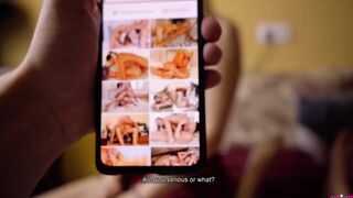 Sister Wants To Try Poses And Wants Snatch Full Of Cum. | Butt is Covered into Oil. ️