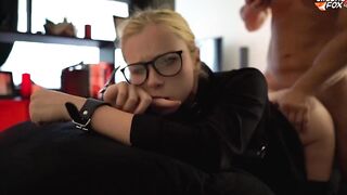 Bae sluts Gagged had Passionate Sex and Deep Sucking Off Cock
