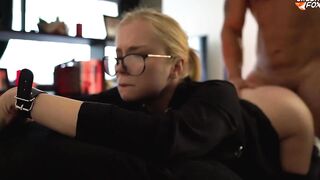 Bae sluts Gagged had Passionate Sex and Deep Sucking Off Cock