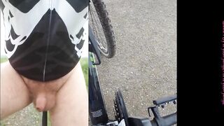 Radfahren ohne Hose