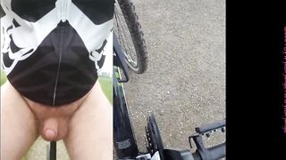 Radfahren ohne Hose