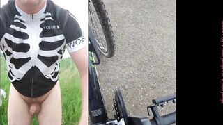 Radfahren ohne Hose