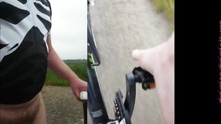 Radfahren ohne Hose