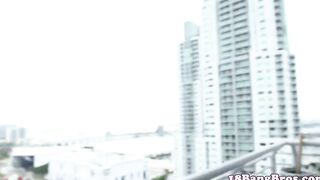 Real 18yo 19 year old banged! with rough cock