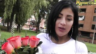 CARNE DEL MERCADO - (Mariana & Cristian) Bombshell Hispanic Fucks Rough With A Porn Producer