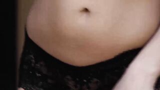 Blonde teen shows her deepthroating blowjob skills