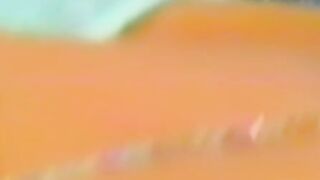 Blonde chick services a hairy dick and waits for cumshot