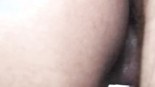 Daddy puts his big bare cock deep in tight twink bottom