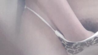 Hidden cam footage of Japanese babe jerking off
