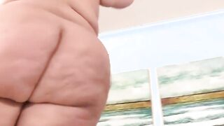 Erin Greens Juicy Fat Rolls Jiggle While She Is Gets Pummeled