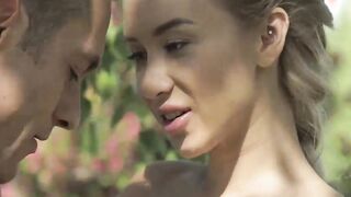 Gorgeous brunette Darcia Lee drilled hard with Tobies hard dick