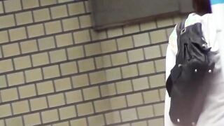 Japanese women filmed in secrecy while peeing in toilet