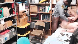 Black cock rams thiefs tight booty hole very deep and hard