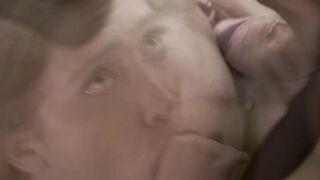 Petite cutie stretched and fed with cum by hung stepdaddy