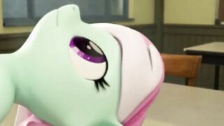 H0RSE Cock FUTA Fucks SHEMALE Teacher 3D