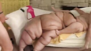 Fat Slags Apple Bomb n Lady Lynn n Lila Lovely Are Hungry for Dicks Thot two