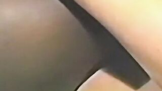 Amateur chick swallows black dick before being hammered