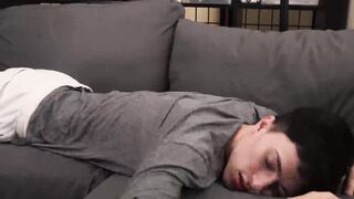 Effeminate stepson barebacked and cum splashed passionately
