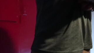 Perverted gay stud barebacked while bound and creampied