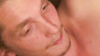 Aspiring rockstar passionately masturbates until cumming