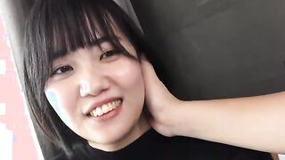 Moeka Tachibana is twenty seven years old and in her first porn clip