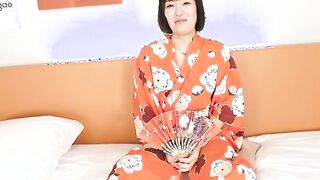 Hana Kawamura is inside a three way today sucking and fucking two men