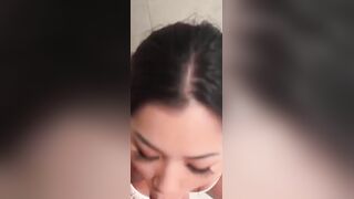 Curvy Asian Sucking American Dick
