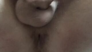Amateur jock tugging and stroking until he jizzes hard