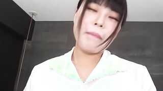 Mai Toda is in her office uniform masturbating for us