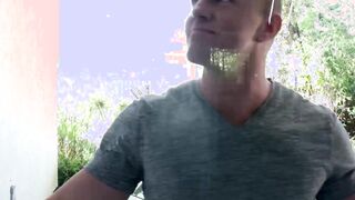 Naughty hunk Adam Gregory gives raw dicking and blowjob