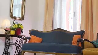 Kinky MILF Lara fucking and sucking POV before masturbation