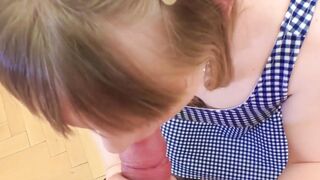 Old Englishman screwing classy young babe doggystyle
