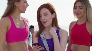 VIXEN Slim red haired Lottie has passionate affair on vacay