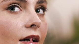 Stepdaughter's face squashed by stepmom's big fat ass!