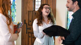 Cute teen has the hots for older teacher