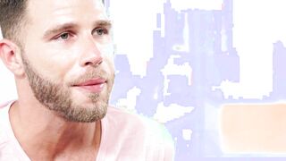 Hairy and muscular stud solo strokes his rock solid cock