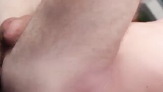 Twinky perpetrator cums while barebacked by BBC security