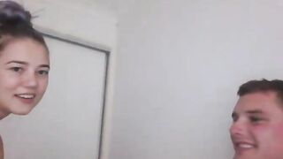 her mother is next door, look what they do