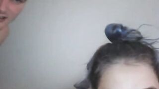 her mother is next door, look what they do